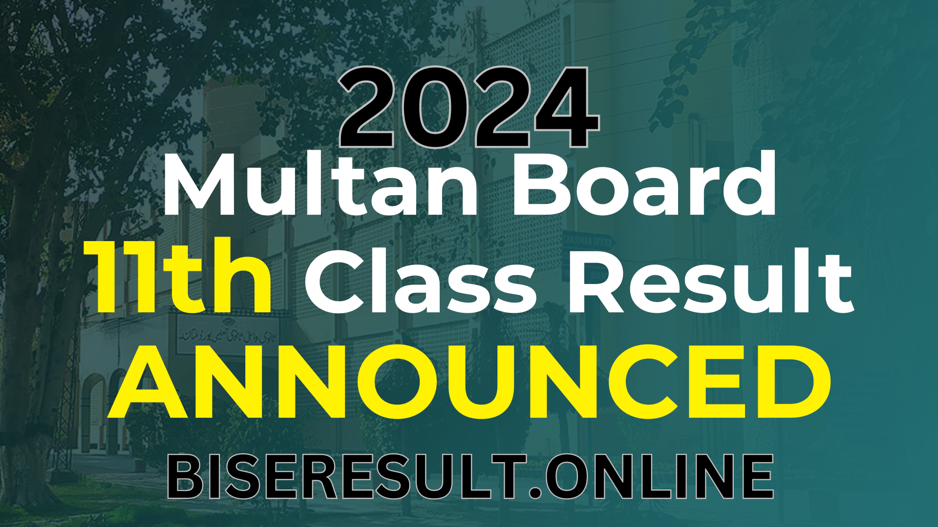 multan board result 2024 11th class BiseResult